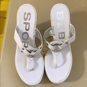 White Sporty Women's Sandals